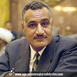 Fiche de la star Abdel Gamal Nasser