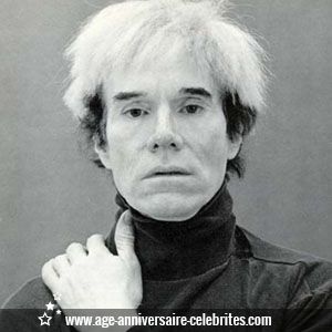 Fiche de la star Andy Warhol