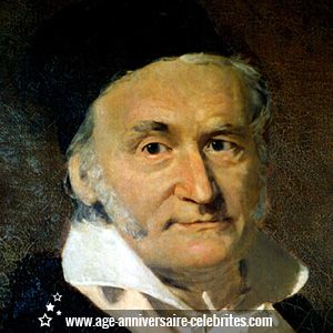 Fiche de la star Carl Friedrich Gauss