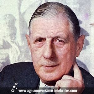 Fiche de la star Charles de Gaulle