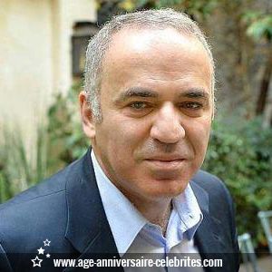 Fiche de la star Garry Kasparov