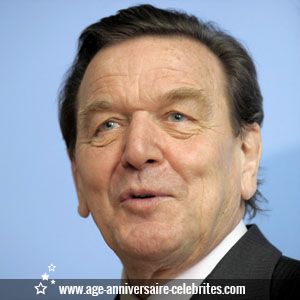 Fiche de la star Gerhard Schröder