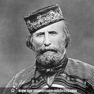 Fiche de la star Giuseppe Garibaldi