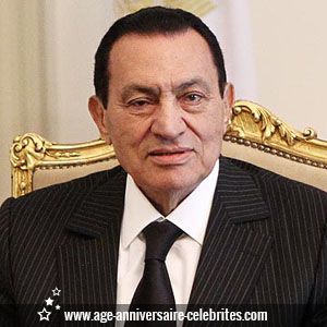 Fiche de la star Hosni Moubarak