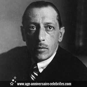 Fiche de la star Igor Stravinski