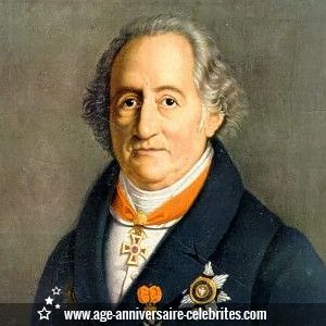 Fiche de la star Johann von Goethe