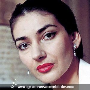 Fiche de la star Maria Callas