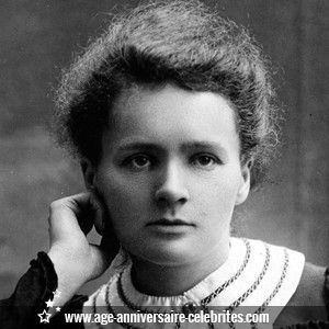 Fiche de la star Marie Curie