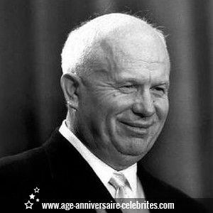 Fiche de la star Nikita Khrouchtchev