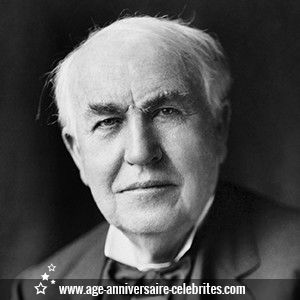 Fiche de la star Thomas Edison